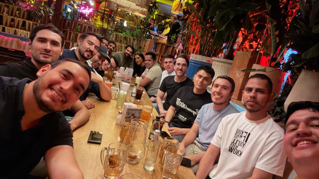 Moabits employees connecting during Medellín workshop