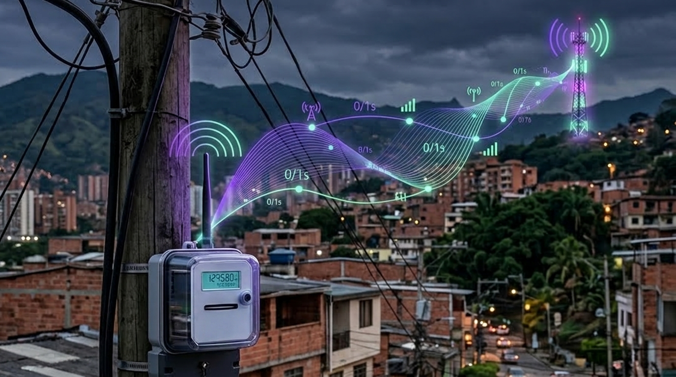 Qual SIM IoT multioperadora funciona para medidores inteligentes (AMI) na Colômbia - Moabits IoT connectivity blog